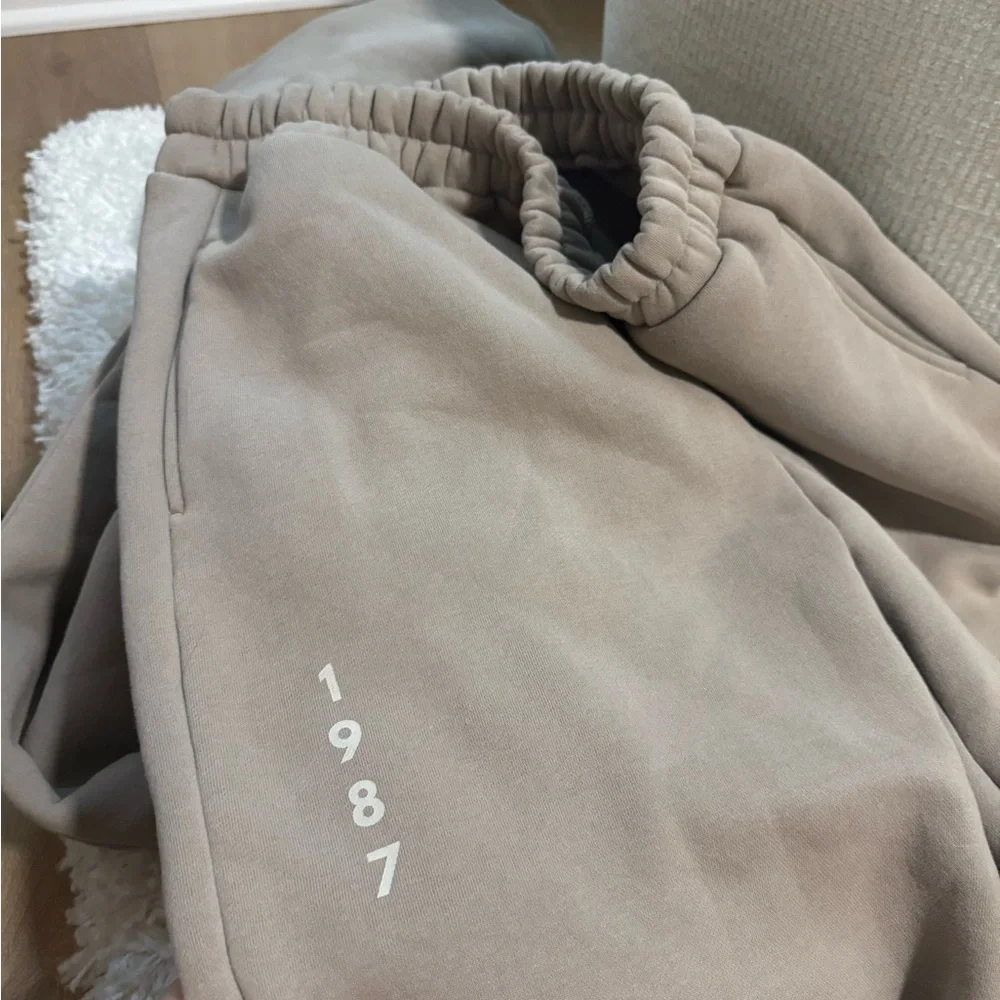 NWT 1987 Label 777 Zip up and Sweatpants Set in Nantucket Size Large L - Picture 3 of 16